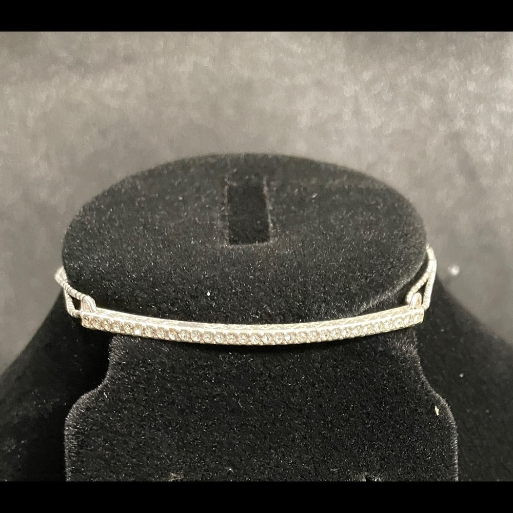 Brighton Peace rhinestone bracelet